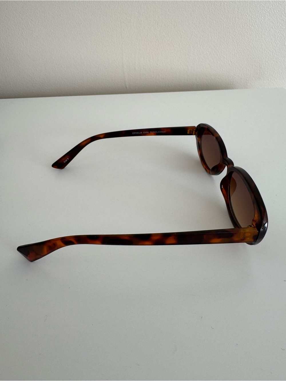 Glassons Tortoiseshell Oval Sunglasses - Brown - Picture 7 of 10